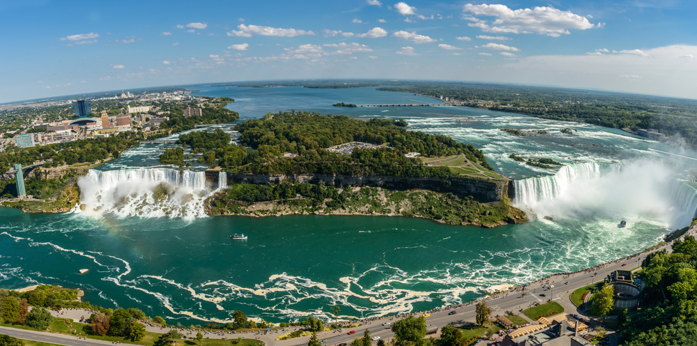 cascada Niagara vedere panoramica