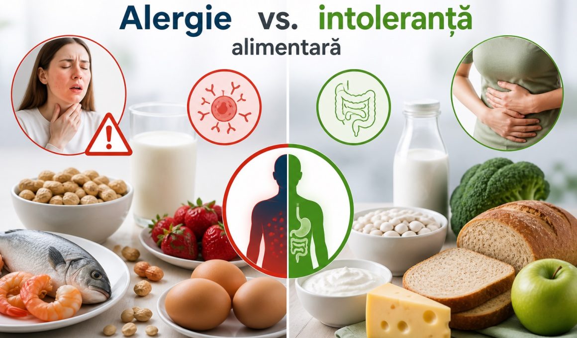 Alergie vs. intoleranță alimentară